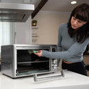 Smart Air Fryer Toaster Oven - 32 Quart Silver