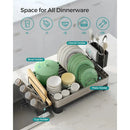 Dish Drying Rack - Silver
