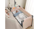 Baby Bedside Bassinet - Beige