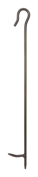 Panacea Open Hearth Black Matte Steel Fireplace Poker