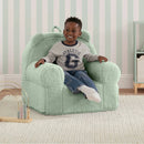 Faux Shearling Bear Chair - Sage