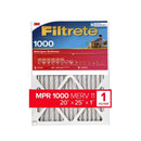 Filtrete Allergen Defense 20 in. W X 25 in. H X 1 in. 1000 MPR Pleated Air Filter 1 pk, Pack of 4