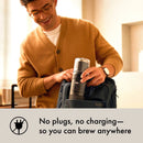 BREW Rapid Brewer Single-Serve Coffee Maker - Black
