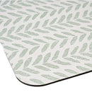 Multi-Purpose Printed Kitchen Mats, 4-pack - Green