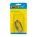 Seachoice Polished Stainless Steel 3 in. L X 5/16 in. W Chain Link 1 pk