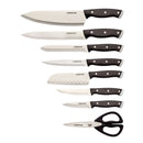 14pc Triple Rivet Knife Block Set with Edgekeeper Sharpener- Graphite