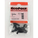 Flair-It Ecopoly 3/8 in. PEX Barb X 3/8 in. D PEX Barb Plastic Tee