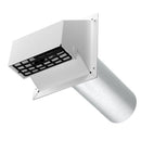 Imperial Premium 16.5 in. L X 4 in. D Silver/White Aluminum Wall Exhaust Hood, Pack of 5