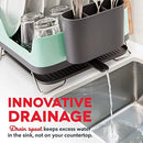 SmartStore Full Size Dish Rack – Aqua