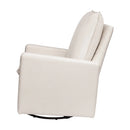 Cali Pillowback Swivel Glider - Performance Cream Eco-Weave