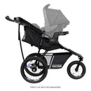 Expedition DLX Jogger Travel System with EZ-Lift Plus Infant Car Seat - Madrid Tan