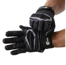 Cutters Game Day Receiver Gloves - Black L/XL: Silicone Strap Closure