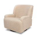 Winslow Extra Wide Recliner and Swivel Glider - Chai Shearling