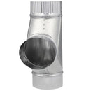 Imperial 4 in. X 4 in. X 4 in. Galvanized Steel Furnace Pipe Tee