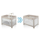 Eris One-Hand Playard with Bassinet - Coastal Coffee