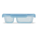 8-Piece Snap and Nest Snack Divided Food Storage Containers - Blue