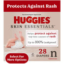 28ct Skin Essentials Baby Diapers - Newborn (6-9 lbs)