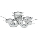Tri-Ply Clad Stainless Steel 13-Piece Cookware Set