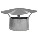 Imperial 6 in. D Galvanized Steel Rain Cap, Pack of 6