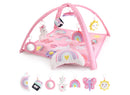 Rainbow Paradise 7-in-1 Activity Gym & Play Mat for Baby