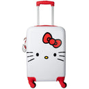 Hardside Carry On Spinner Suitcase - Red/White