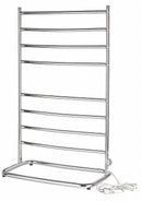 See All Industries 14"D x 25"W x 39"H Chrome 8 Bar Towel Warmer - WR-WHC