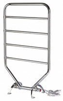 See All Industries 7"D x 21"W x 34"H Chrome 5 Bar Towel Warmer - WR-RTC