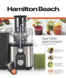 Easy Clean Juice Extractor with Easy Sweep cleaning tool, 3" Big Mouth chute, 67870