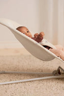 Bouncer Balance Soft Tri-Fabric - Light Beige, Woven/Jersey, Tri-Fabric