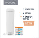 Diaper Pail with Bags Gift Set - 48ct