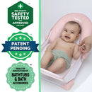 Foldaway 2-Position Baby Bather - Pink