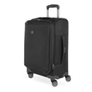 Softside Carry-On Suitcase - 8 Wheels, Telescoping Handle