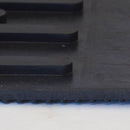 Notrax Outdoor Entrance Mat, 5 ft L, 3 ft W, 1/4 in Thick, Rectangle, Black - 340S0035BL