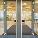 Notrax Indoor Entrance Mat, 3 ft L, 24 in W, 3/8 in Thick, Rectangle, Charcoal - 138S0023CH