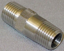 Top Brand Check Valve, 1/4 in, Single, Inline Piston, Stainless Steel, MNPT x MNPT - CHK SST 410-4M4M-F