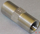 Top Brand Check Valve, 1/4 in, Single, Inline Piston, Stainless Steel, FNPT x FNPT - CHK SST 415-4F4F-F