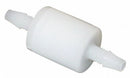 Top Brand Check Valve, 1/8 in, Single, Inline Ball Cone, Polypropylene, Barb x Barb - PP CHK 695-2B2B-F