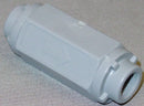 Top Brand Check Valve, 1/8 in, Single, Inline Ball Cone, PVC, FNPT x FNPT - PVC CHK 426-2F2F-B