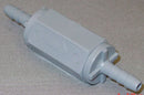 Top Brand Check Valve, 1/4 in, Single, Inline Ball Cone, PVC, Barb x Barb - PVC CHK 426-4B4B-F