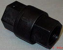 Top Brand Check Valve, 3/4 in, Single, Inline Ball Cone, Glass Filled Polypropylene, FNPT x FNPT - FP CHK 687-12F12F-F