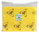 Brady 19 in Absorbent Pad, Fluids Absorbed: Chemical, Hazmat, Medium, 30 gal, 100 PK - MXP-C20