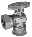Kissler Chrome Water Supply Stop, FIP Inlet Type, 125 psi - AB88-9235