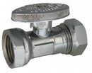 Kissler Chrome Water Supply Stop, FIP Inlet Type, 125 psi - AB88-9040
