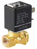 ASCO 120/60V AC Brass Solenoid Valve, Normally Closed, 1/8" Pipe Size - SC8256A004V