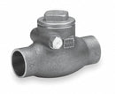 Milwaukee Valve Check Valve, 3/4 in, Single, Inline Swing, Bronze, Sweat x Sweat - 1509 3/4"