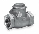 Milwaukee Valve Check Valve, 1 in, Single, Inline Swing, Bronze, FNPT x FNPT - 515 1"