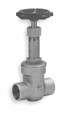 Milwaukee Valve Gate Valve, Valve Class Class 125, Bronze, Solder Connection Type, Pipe Size - Valves 3 in - 149 3"