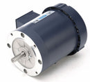 Leeson 3/4 HP 50 Hz Motor,3-Phase,1425 Nameplate RPM,220/380/440 Voltage,Frame 56C - 114894