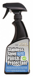 Flitz Metal Cleaner and Protectant, 16 oz. Cleaner Container Size - SS 01306