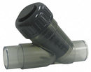 Georg Fischer Check Valve, 3 in, Single, Y, PVC, Spigot x Spigot - 192304013
